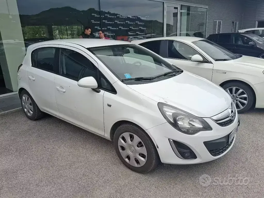 Usata Opel Corsa Sport 75 CV (55 kW) 2014 Bianco Utilitaria