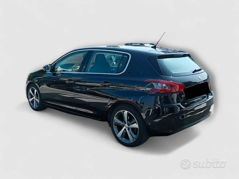 Usata Peugeot 308 GT-line 150 CV (110 kW) 2018 Nero Berlina