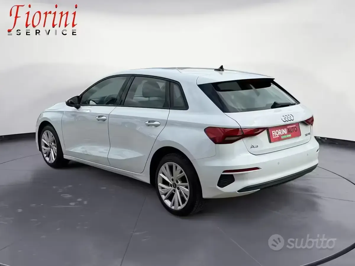 Usata Audi A3 Advanced 116 CV (85 kW) 2022 Bianco Berlina