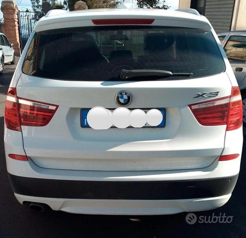 Usata BMW X3 2012 Bianco SUV