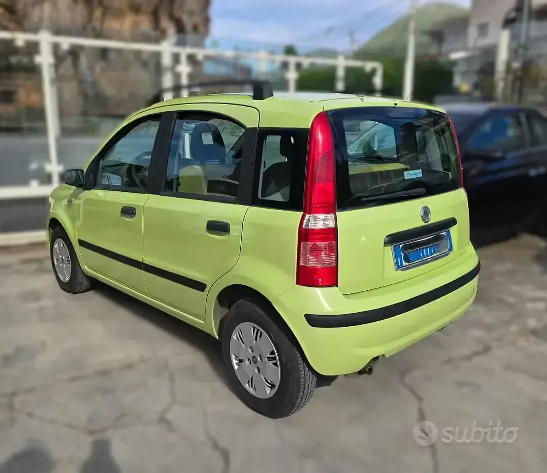 Usata Fiat Panda Dynamic 60 CV (44 kW) 2006 Giallo Utilitaria