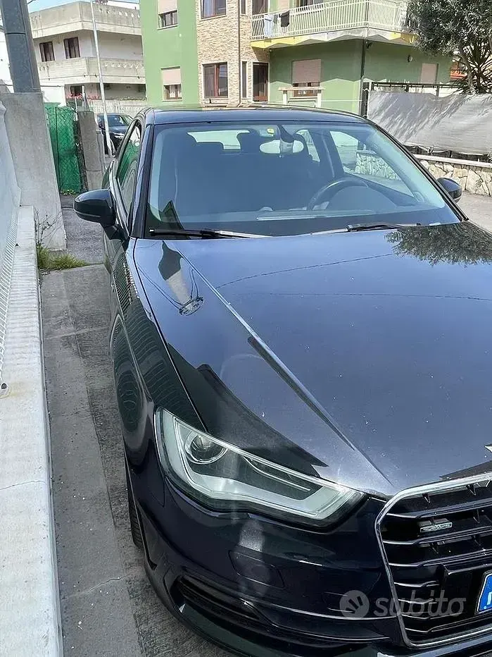 Usata Audi A3 150 CV (110 kW) 2013 Nero Berlina