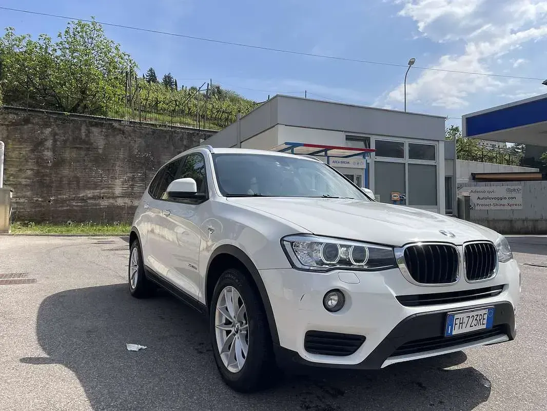 Usata BMW X3 M Sport 190 CV (139 kW) 2017 Bianco SUV