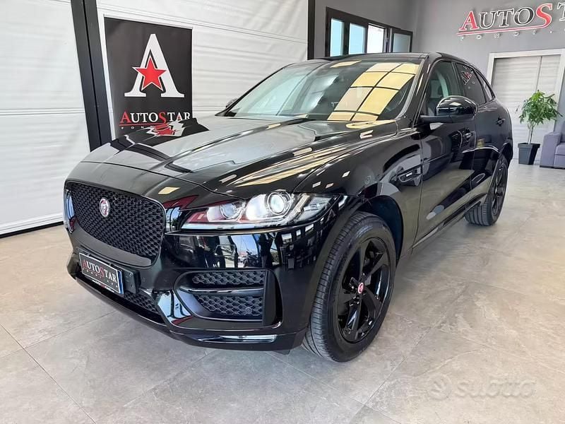 Usata Jaguar F-Pace R-Sport 180 CV (132 kW) 2017 Nero SUV