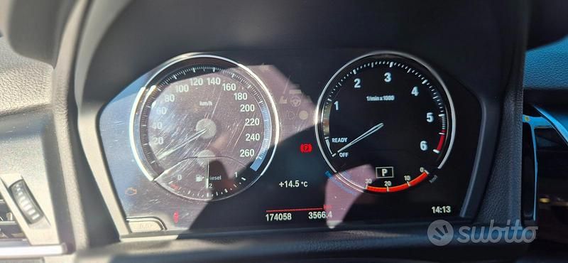 Usata BMW 218 Active Tourer 150 CV (110 kW) 2019 Nero Monovolume