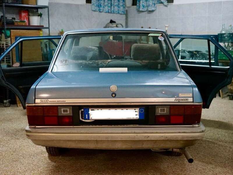 Blu/azzurro Usata 1982 Fiat Argenta Tre volumi | 5000 € - Immagine 1/4