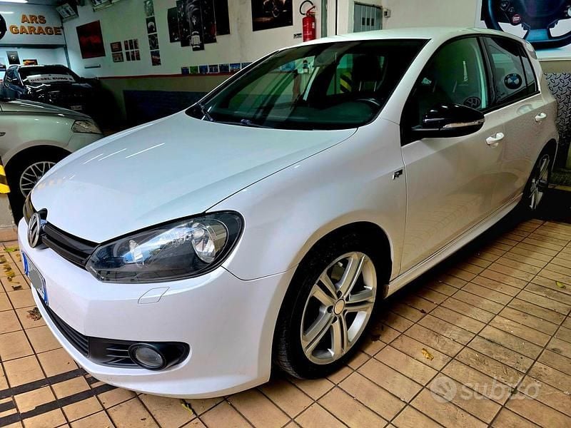 Usata VW Golf VI Highline 160 CV (117 kW) 2010 Bianco Utilitaria