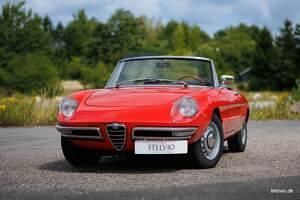 Usata Alfa Romeo Spider Veloce 118 CV (86 kW) 1969 Rosso Cabrio