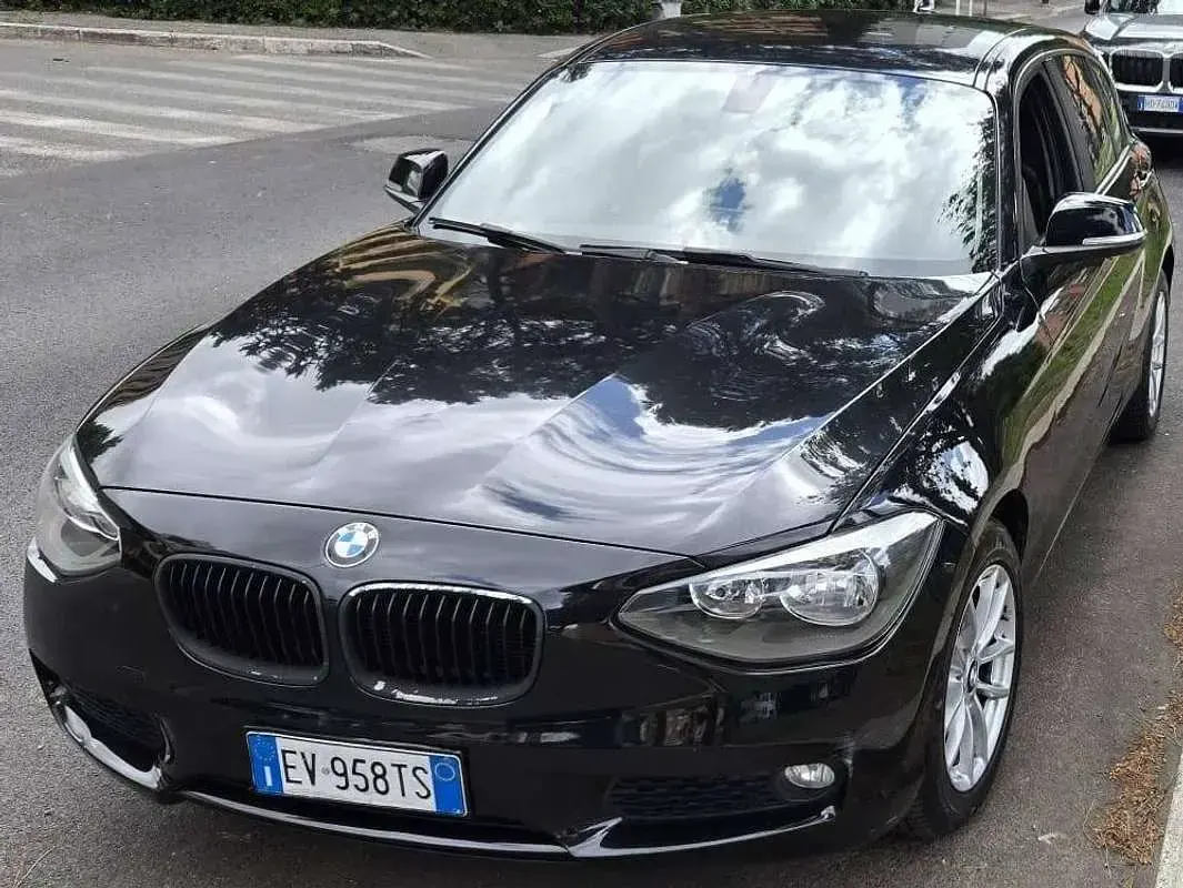 Usata BMW 116 116 CV (85 kW) 2014 Nero Utilitaria