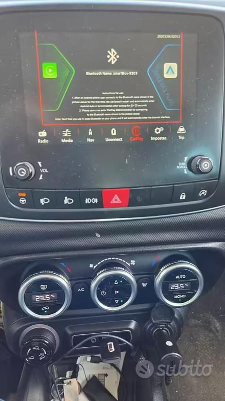 Usata Fiat 500L Cross 95 CV (69 kW) 2017 Bianco Monovolume