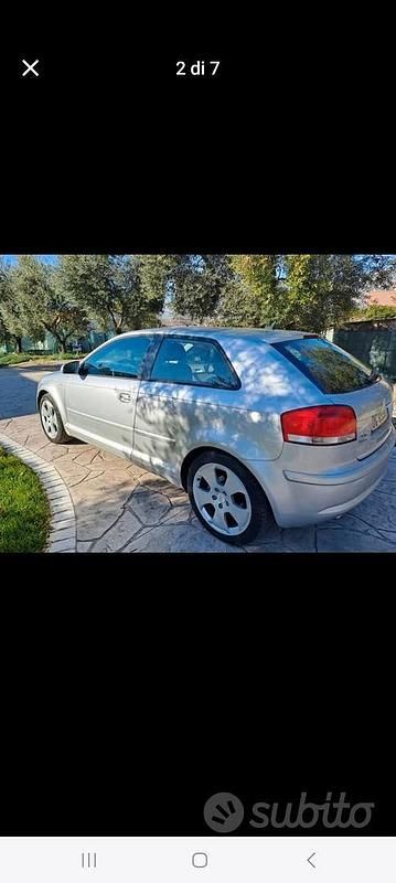 Usata Audi A3 2007 Grigio Coupé