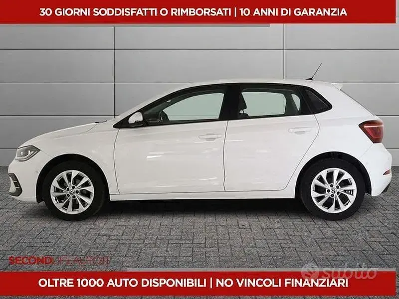 Usata VW Polo Style 95 CV (69 kW) 2023 Bianco Utilitaria