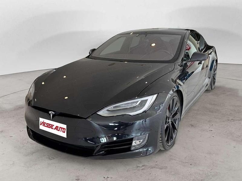 Usata Tesla Model S Performance 580 kW (789 CV) 2018 Nero Utilitaria