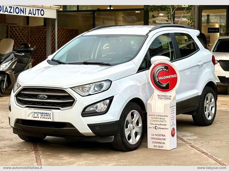 Bianco Usata 2018 Ford Ecosport S SUV | 14.300 € (Buon prezzo) - Immagine 1/4
