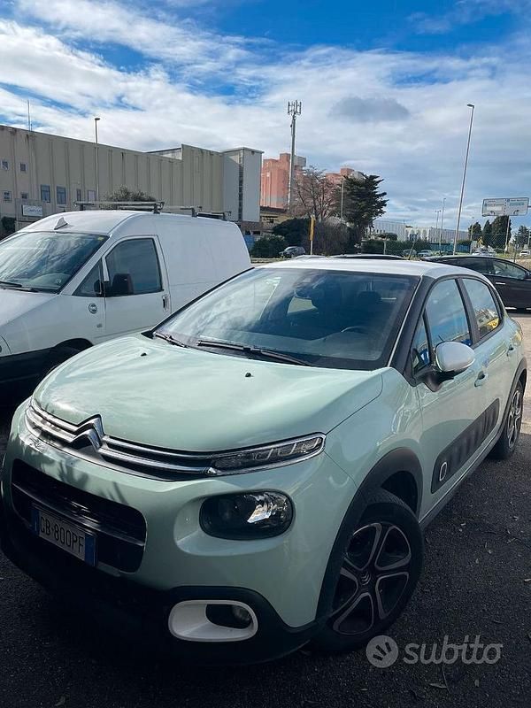 Usata Citroën C3 2019 Verde Utilitaria