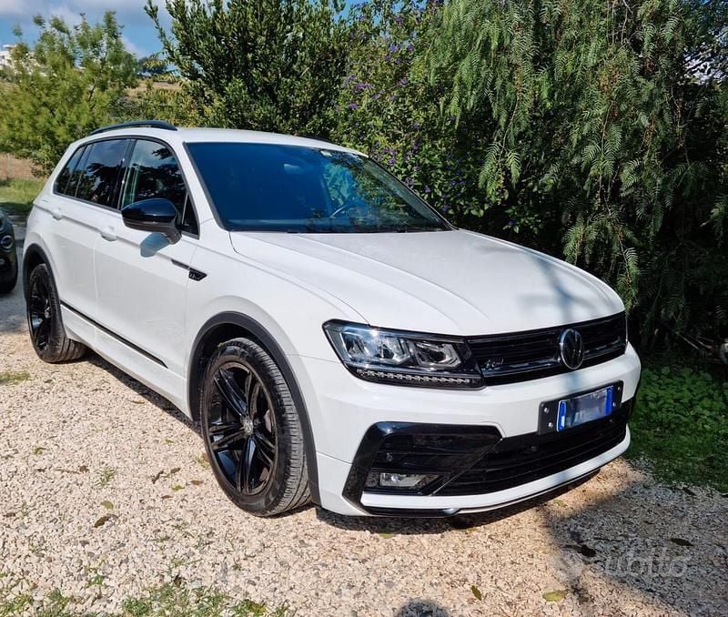 Usata VW Tiguan 115 CV (84 kW) 2019 Bianco SUV