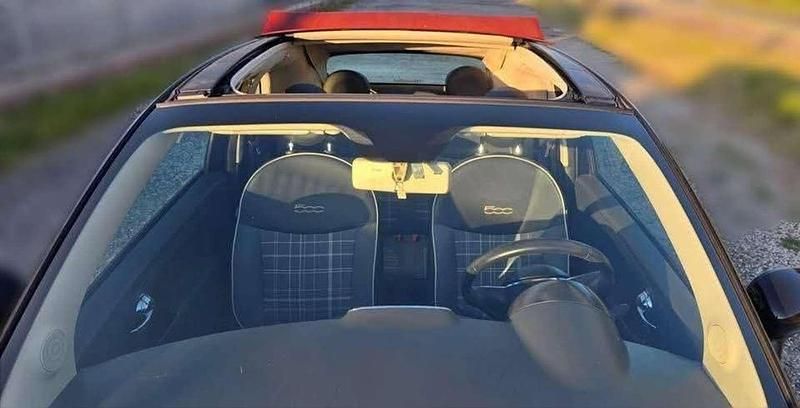 Usata Fiat 500 Lounge 69 CV (50 kW) 2017 Nero Utilitaria