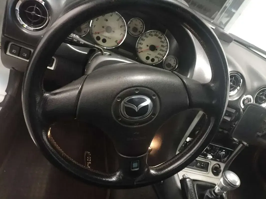 Usata Mazda MX5 110 CV (80 kW) 2003 Grigio Cabrio