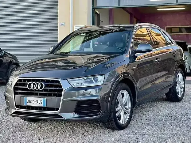Usata Audi Q3 S-Line 150 CV (110 kW) 2016 Grigio SUV
