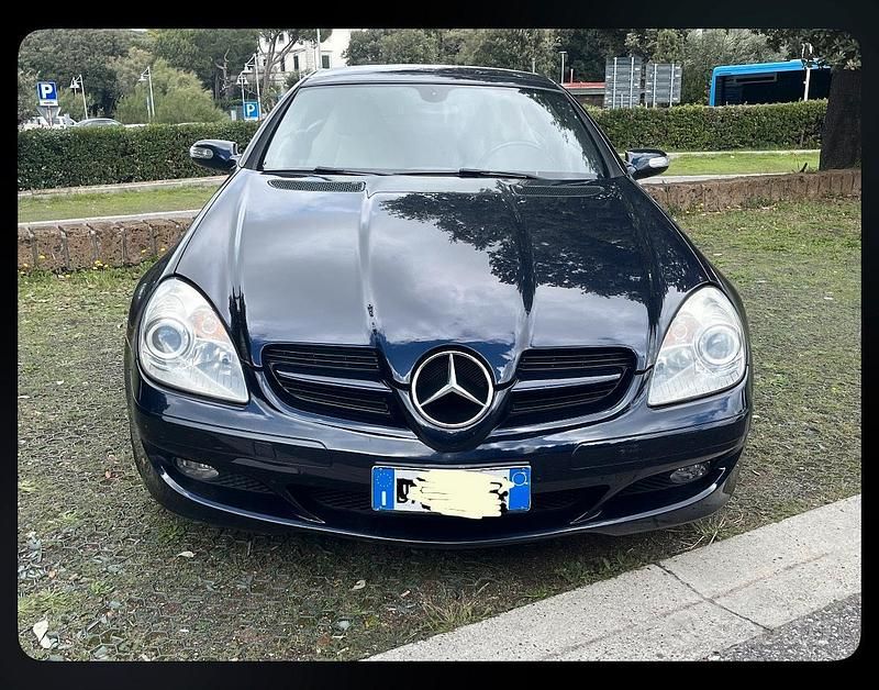 Usata Mercedes SLK200 2006 Blu Cabrio