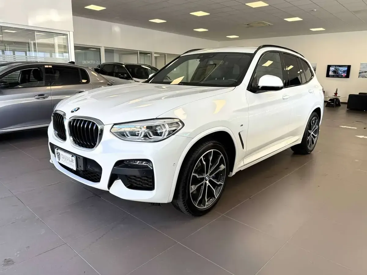 Usata BMW X3 M Sport 190 CV (139 kW) 2020 Bianco SUV