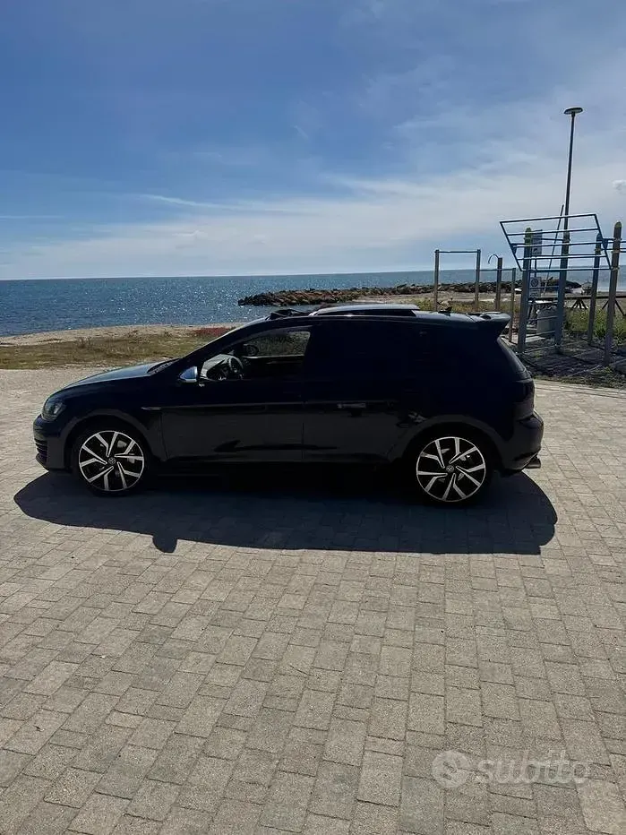Usata VW Golf VII GTD 184 CV (135 kW) 2014 Nero Berlina