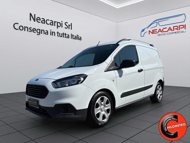 Usata Ford Transit 75 CV (55 kW) 2021 Bianco pastello Berlina