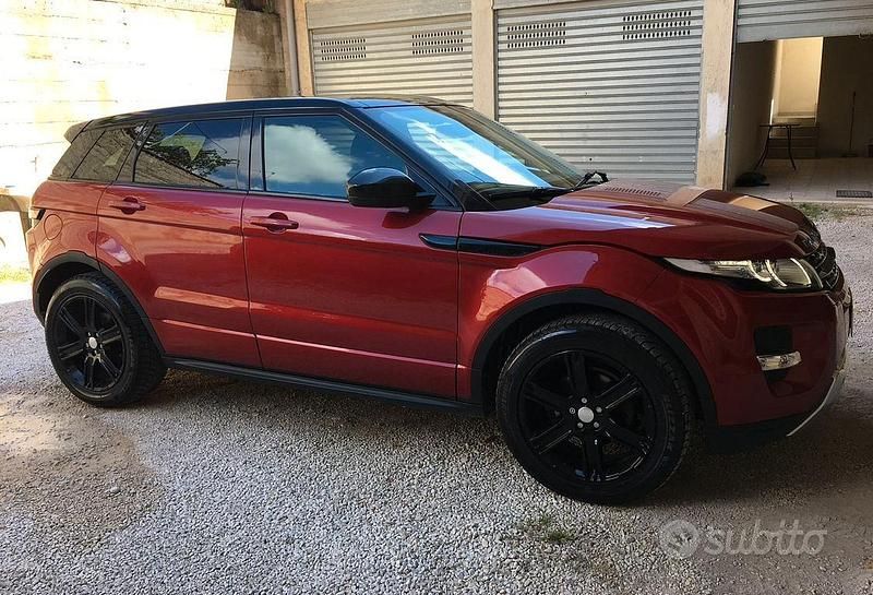 Usata Land Rover Range Rover Dynamic 150 CV (110 kW) 2014 Rosso SUV