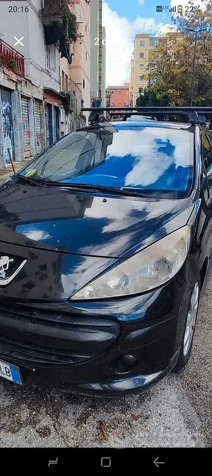 Usata Peugeot 207 2007 Nero Utilitaria