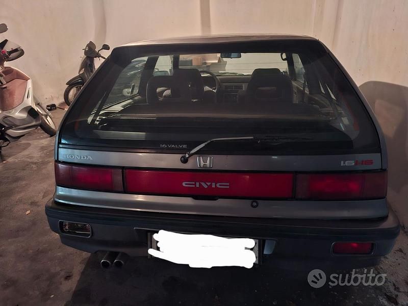 Grigio Usata 1992 Honda Civic Due volumi | 5500 € - Immagine 1/4