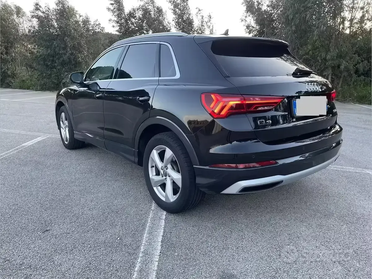 Usata Audi Q3 Advanced 150 CV (110 kW) 2019 Nero SUV
