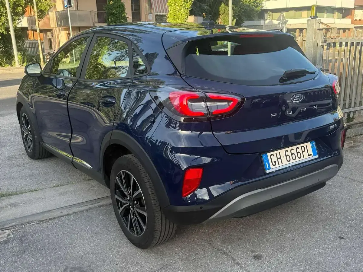 Usata Ford Puma Titanium S 125 CV (91 kW) 2021 Blu/azzurro SUV
