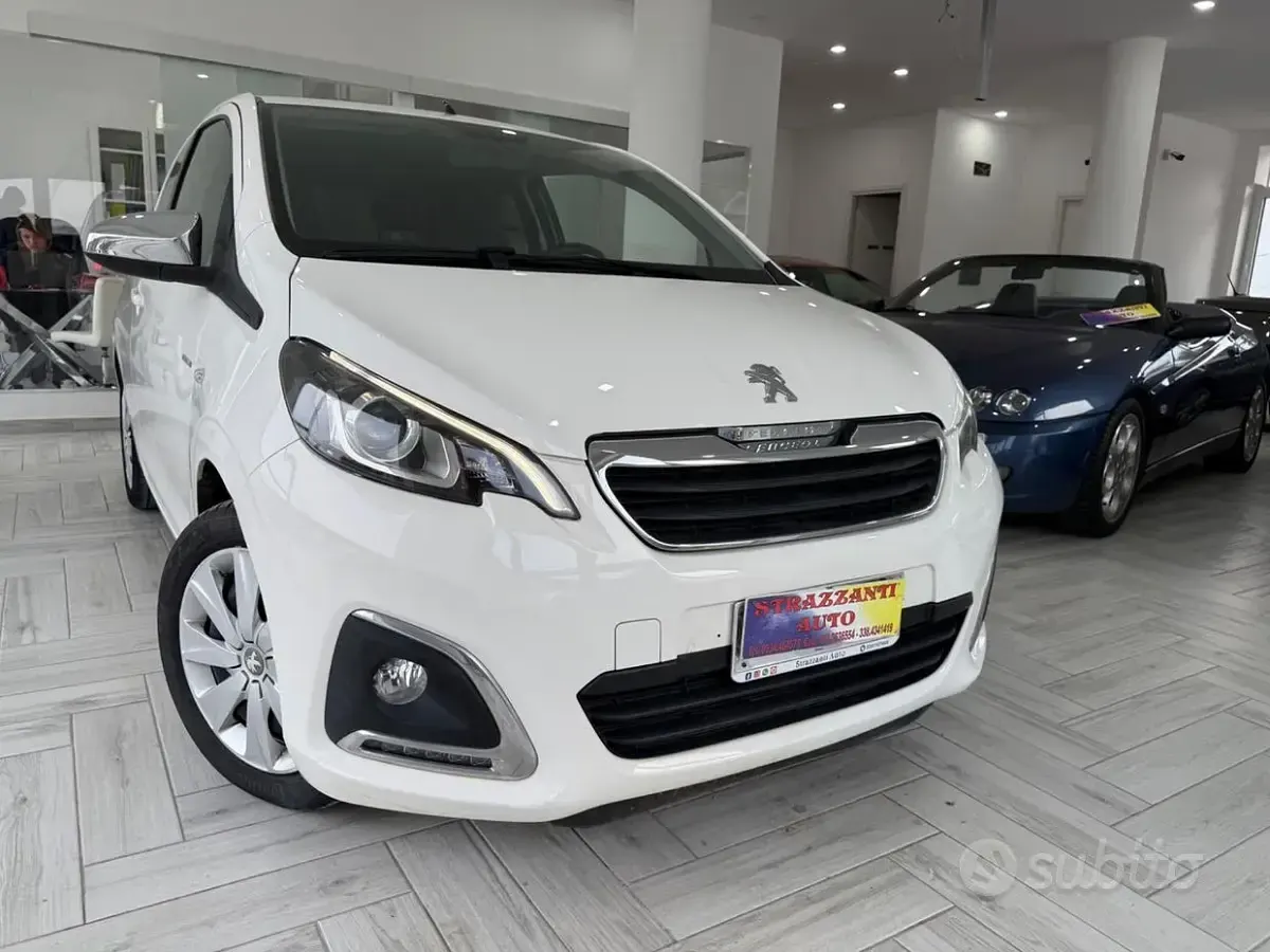 Usata Peugeot 108 Allure 72 CV (52 kW) 2021 Bianco Berlina