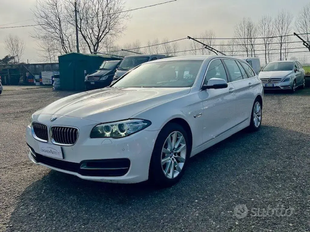 Usata BMW 518 143 CV (105 kW) 2014 Bianco Station wagon
