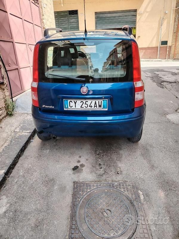 Usata Fiat Panda 2007 Blu Utilitaria