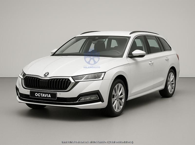 Usata Skoda Octavia Style 204 CV (150 kW) 2022 Bianco Station wagon