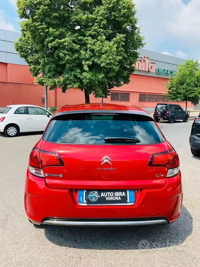 Usata Citroën C4 Feel 110 CV (80 kW) 2017 Rosso Berlina