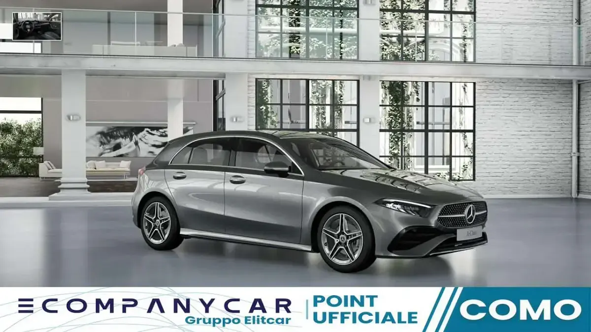 Usata Mercedes A180 Advanced Plus 136 CV (100 kW) 2025 Grigio montagna Berlina