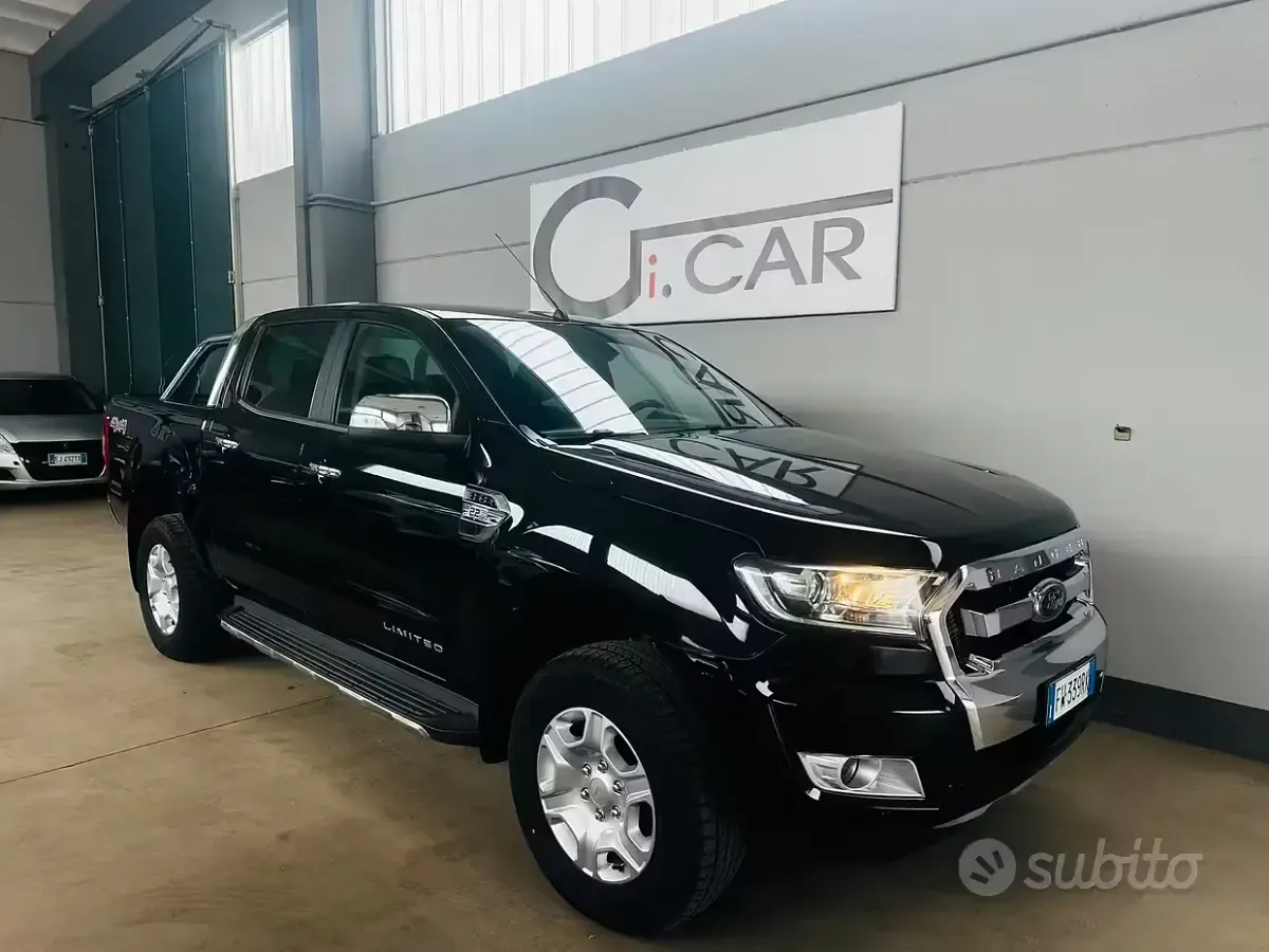 Usata Ford Ranger 160 CV (117 kW) 2019 Nero Pick-up