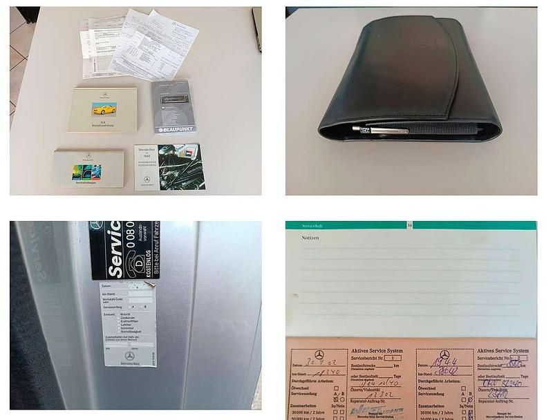 Usata Mercedes SLK200 163 CV (119 kW) 2001 Argento Cabrio