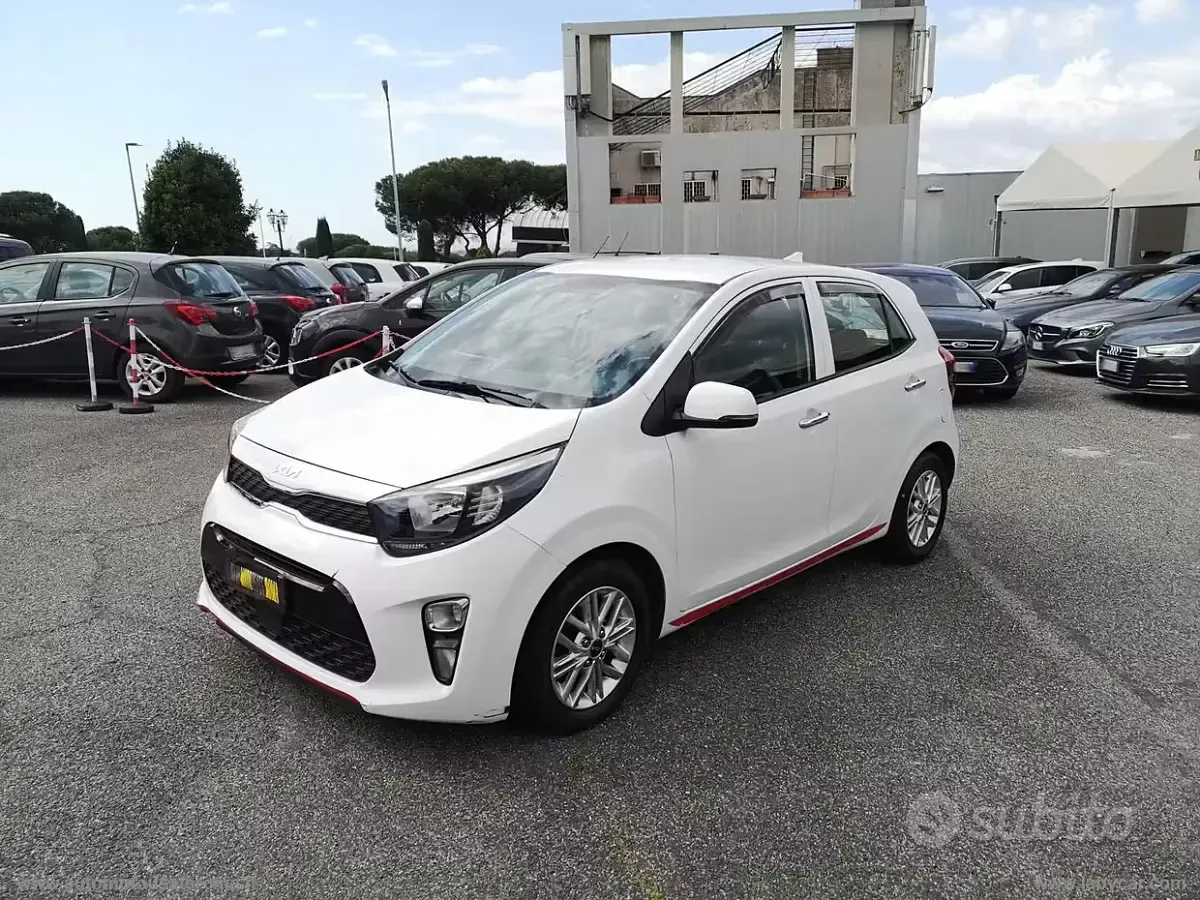 Gebraucht Kia Picanto 65 PS (47 kW) 2022 Weiß Kleinwagen