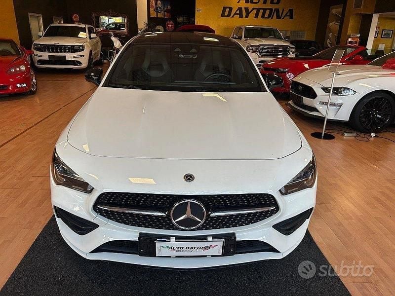 Usata Mercedes CLA220 Premium 190 CV (139 kW) 2019 Bianco Berlina