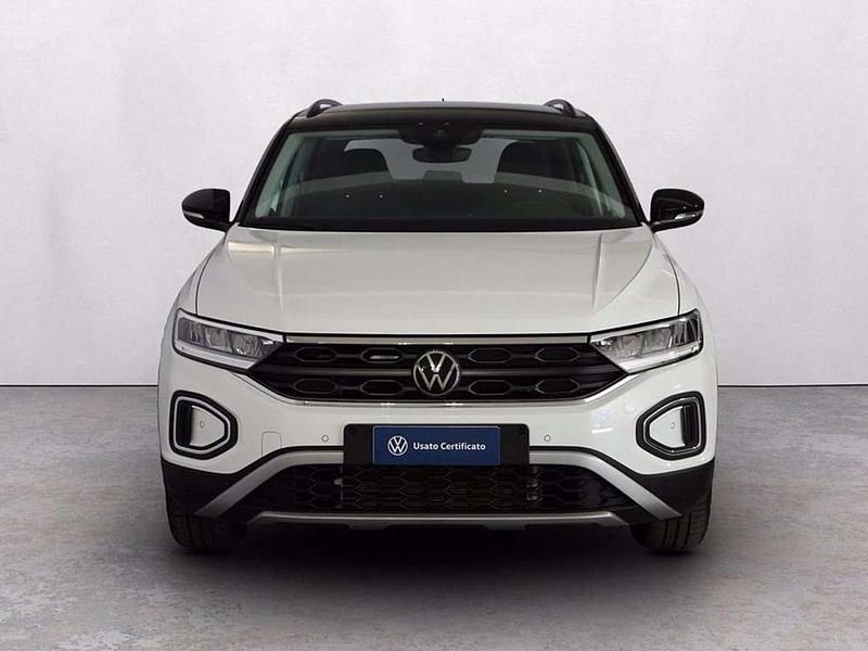 Usata VW T-Roc Life 116 CV (85 kW) 2025 Pure white nero SUV