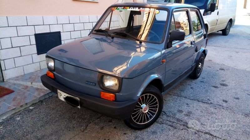 Blu Usata 1986 Fiat 126 Due volumi | 3200 € - Immagine 1/4