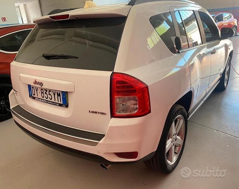 Usata Jeep Compass Limited 163 CV (119 kW) 2011 Bianco SUV