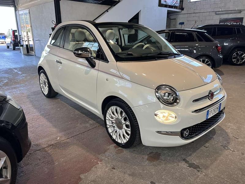 Usata Fiat 500C 69 CV (50 kW) 2018 Bianco Cabrio