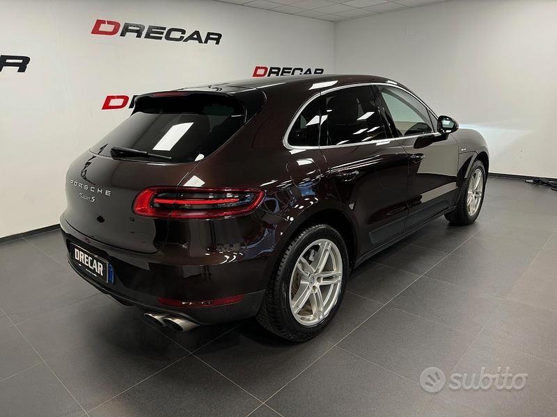 Usata Porsche Macan 250 CV (183 kW) 2016 Marrone SUV