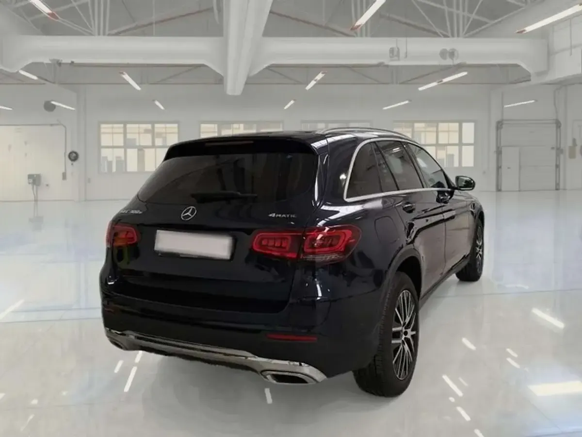 Usata Mercedes GLC300 211 CV (155 kW) 2022 Blu SUV