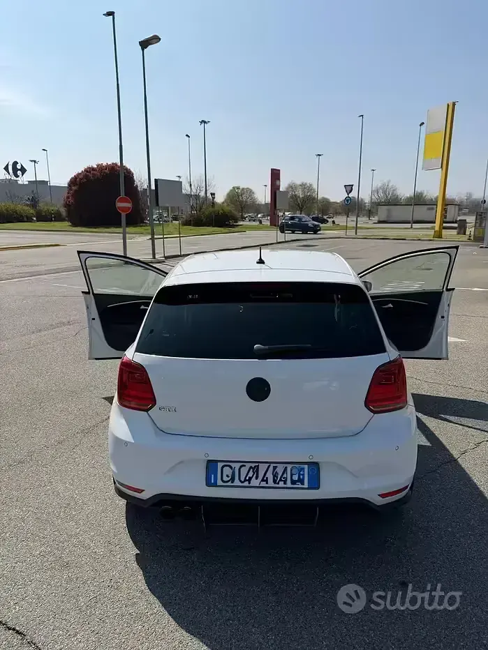 Usata VW Polo GTI 192 CV (141 kW) 2017 Bianco Berlina