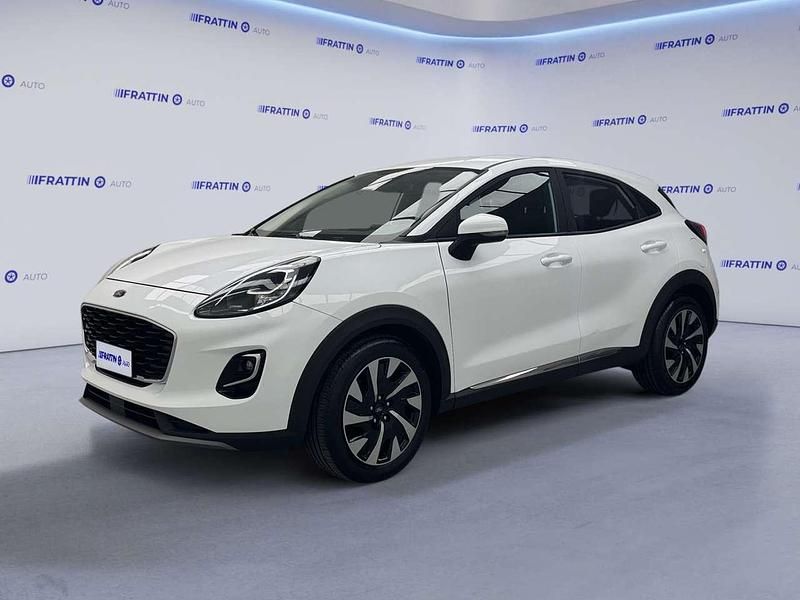 Frozen white [73d] pastello Usata 2024 Ford Puma Titanium SUV | 18.690 € (Ottimo prezzo) - Immagine 1/3